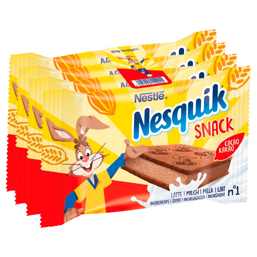 Nestlé Nesquik Snack Kakao 4x26g